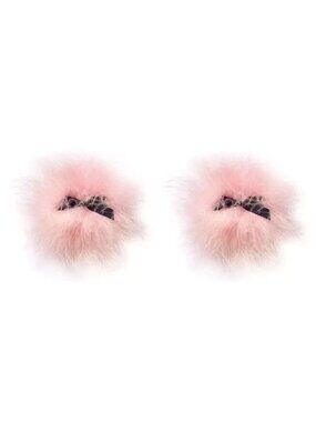 Halloween Costume Faux Fur Nipple Covers
